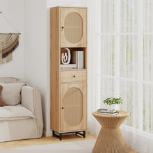Load image into Gallery viewer, Tangkula Tall Bathroom Storage Cabinet